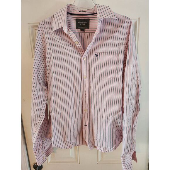 Abercrombie & Fitch Size Large Long Sleeve Shirt Nice Quality Shirt - Picture 3 of 4